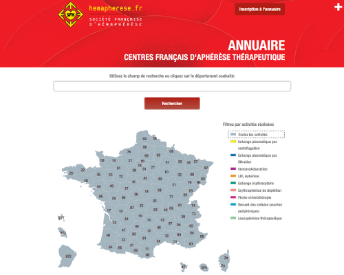 Annuaire Hemaphérèse